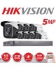 Kit videosorveglianza 8 camere 5 Mp Hikvision